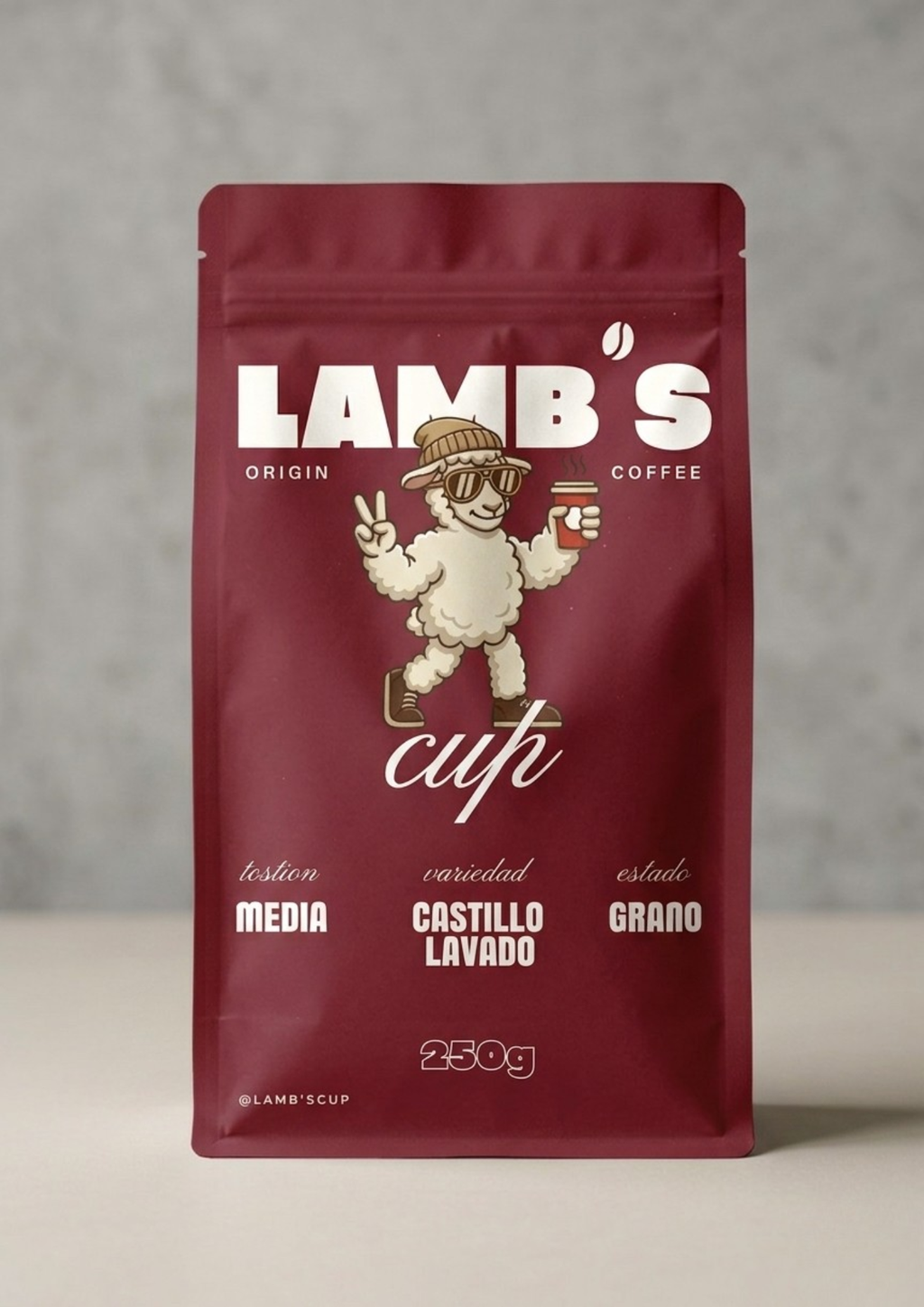 “Beans loft” castillo lavado 250g
