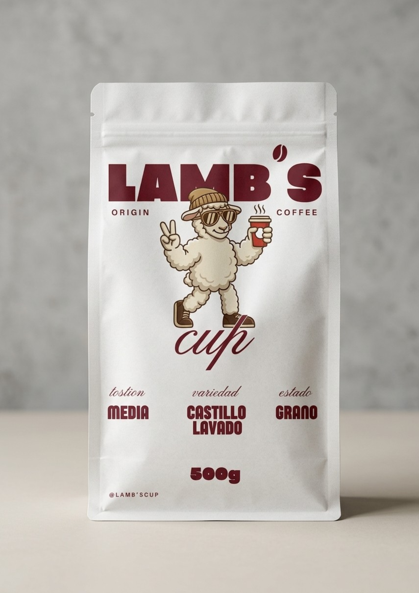 “Beans loft” castillo lavado 500g