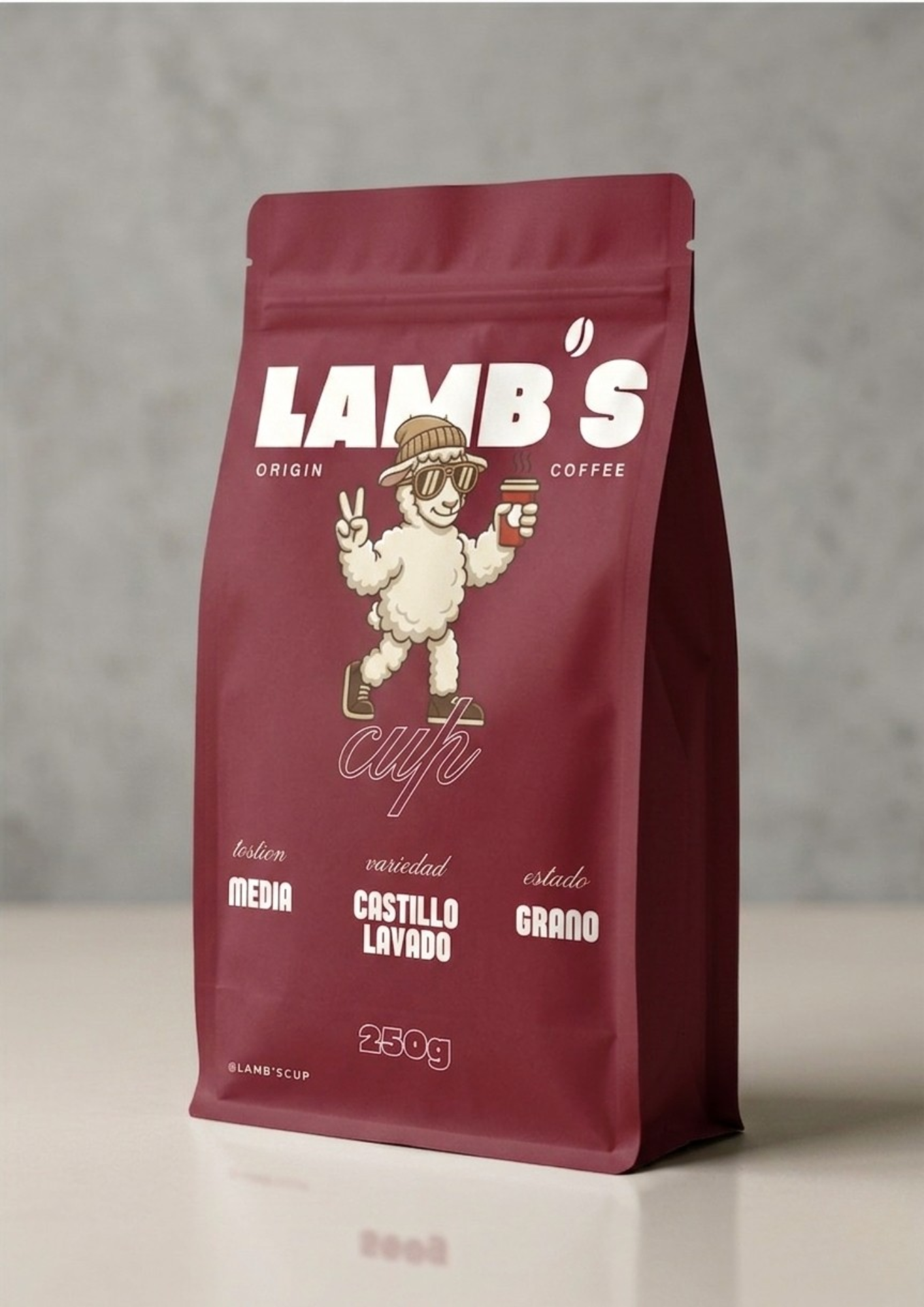 “Beans loft” castillo lavado 250g